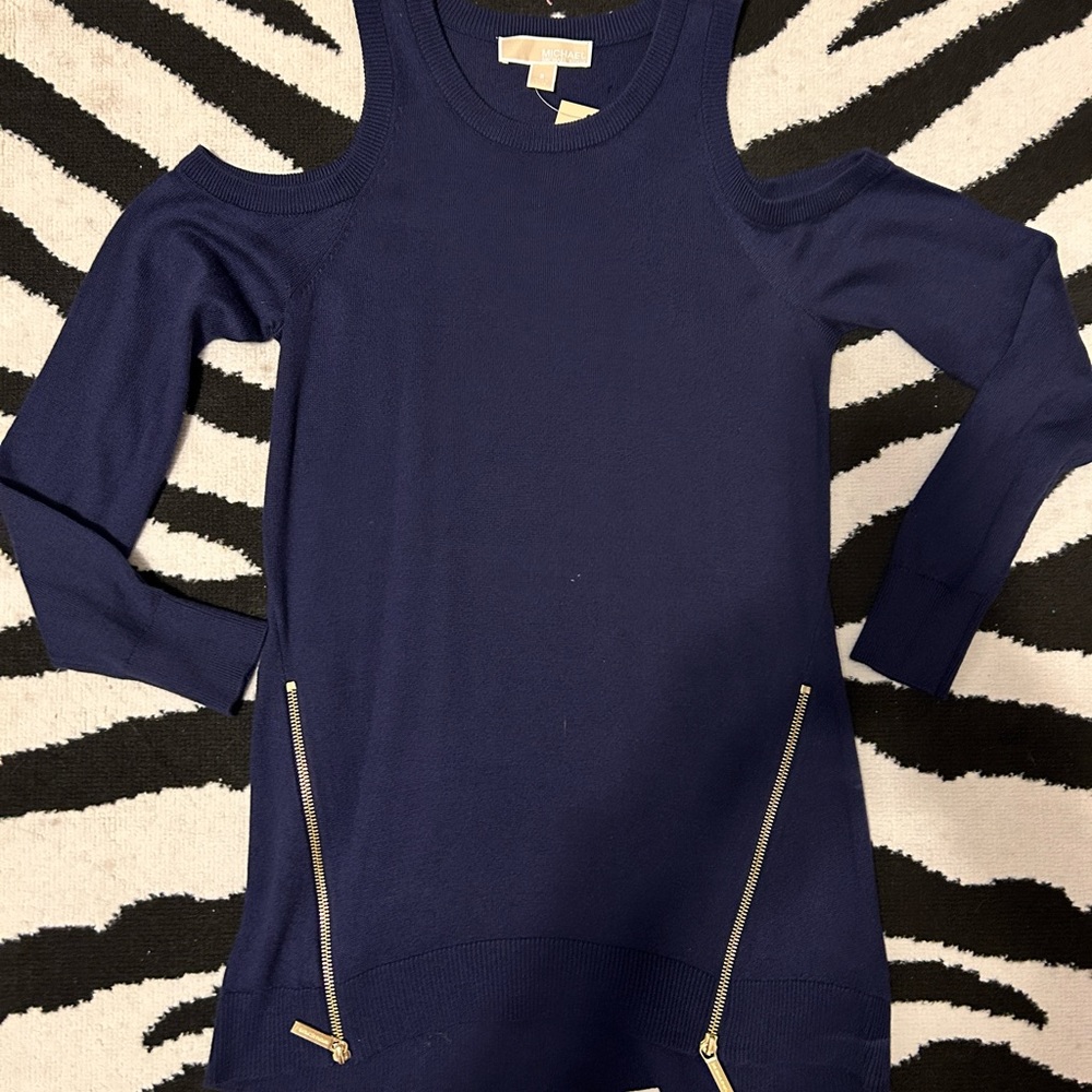 Michael Kors cold shoulder sweater